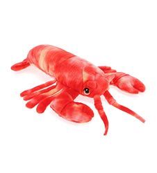 Keel Toys KEELECO - Peluche 100% recyclée - Jouet écologique pour Enfant - Peluche Homard 35cm - SE2117