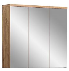 xonox.home Grado Bagno X2FB8725, Legno ingegnerizzato, Nox Oak/Grigio Opaco, ca. ca. 80x75x20 cm