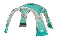 Coleman Event Dome paviljoen, 3,6 x 3,6 m, stabiele partytent met stalen stangen, Gazebo, evenementent, zonwering SPF 50+, XL