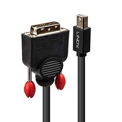 LINDY 3m Mini DisplayPort to DVI Cable, Black