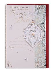 Clintons: Biglietto di Natale decorativo per mamma e papà