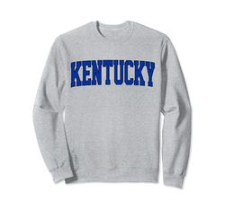 Retro Kentucky Tee Vintage Kentucky Blu Throwback Classico Felpa