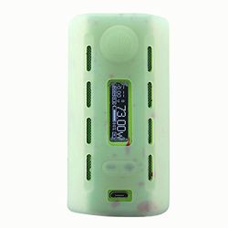 RUIYITECH, Teslacigs WYE200W elektronisk cigarettbeläggning, Transparent silikonfodral