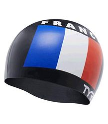 TYR Francia Silicone Fit Cuffia da Nuoto, Nero, Unisex-Adulto