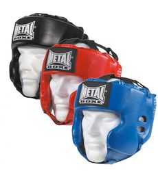 Metal Boxe MB117 Casque vermelho júnior