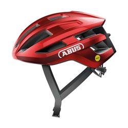 ABUS PowerDome MIPS racefietshelm - lichte fietshelm met slim ventilatiesysteem en impactbescherming - Made in Italy - voor mannen en vrouwen - rood, maat L