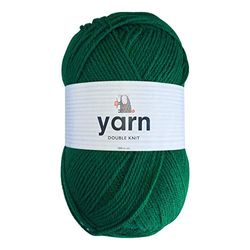 Korbond DK Yarn Emerald Green- 100g Acrylic Yarn - Lightweight, Hypoallergenic & Durable Yarn (290m Total)