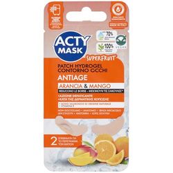 Parches De Contorno De Ojos Acido Hialuronico Antiedad Naranja Y Mango