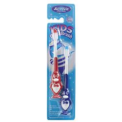 Beauty Formulas Active Oral Care Kids Pinguim Quick Brush 2 peças, Variedade