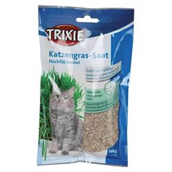 TRIXIE Katzengras Nachfüller, 1er Pack (1 x 100 grammes)