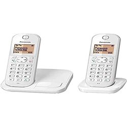 Panasonic KX-TGC412 Téléphone sans Fil Dect Blanc [Version Française]