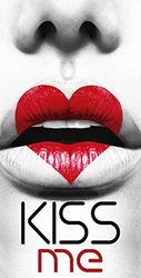 Miracle Home Toalla Microfibra Kiss Me Playa, Multicolor, 95 x 175 cm. 11755