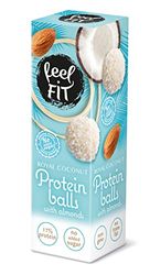 Feel FIT Pralines à la noix de coco et aux amandes, 12 sachets de 27 g chacun, sans sucre ajouté