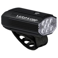 LEZYNE luce lite drive 1200+ anteriore nero opaco