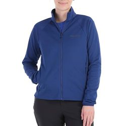 Marmot Mujer Wm's Leconte Fleece Jacket, Chaqueta polar cálida, con cremallera completa, transpirable, a prueba de viento, plegable, optima para excursiones y para esquí, Blue, M