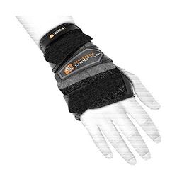 Shock Doctor Protège Poignet 3 Straps Mixte Adulte, Noir, Large