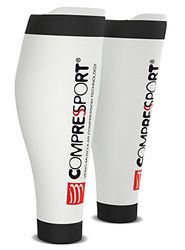 Compressport Calf R2 V2 beenwarmers, wit, T3