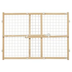 Midwest Homes for Pets Wire Mesh Pet Safety Gate, 60.96 centimeters Tall & Expands 17.78-105.41 centimeters Wide; Wood; 2924WWM-2