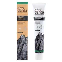 ECODENTA CERTYFIKOWANA ORGANICZNA WYBIELAJĄCA CZARNA PASTA DO ZĘBÓW z owocami dżungli 75ml