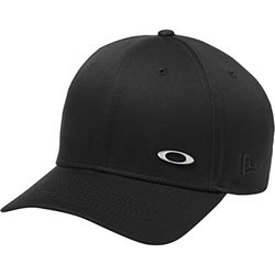 Oakley Tappo stagnola, Cappellino da Baseball Uomo, Nero, S/M