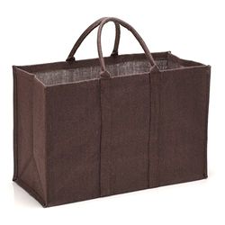 La cordeline – Bolsa Multiusos (de Yute, pequeño, 55 x 35 x 25 cm) 48L Color s/Corrugado portafolios, Bolsa Yute, Chocolate, 55 x 25 x 35 cm, sacjbpfch