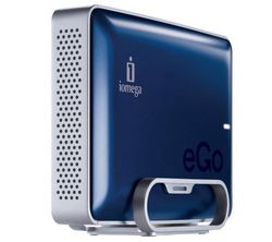 Iomega Ego Desktop Hard Drive - Extern hårddisk (2048 GB, USB 2.0, 88.9 mm (3.5"), PC Blå