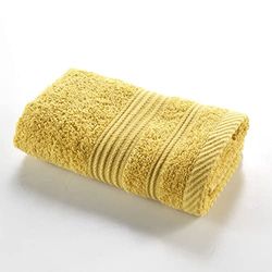 Douceur d'Intérieur, Guest Towel (30 x 50 cm) Tendresse Mimosa, Plain Sponge