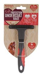 Rosewood Soft Protection Undercoat Rake for Dogs, Small