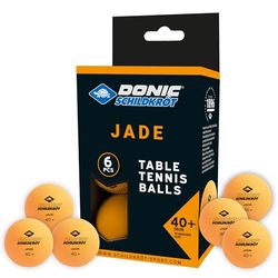 Donic Schildkröt 2287894 Set de 6 balles de Tennis de Table Orange