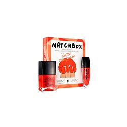 Nails Inc Matchbox Rascal/Hell Nail and Lip Paint