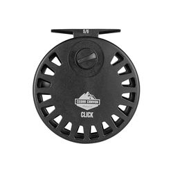 Shakespeare Cedar Canyon Click Fly Reel - Lightweight Graphite Construction, Adjustable Click Drag System, Convertible Left/Right Hand Retrieve, Smooth Performance, Fly Fishing Reel - 5/6