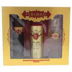 CUBA PARIS ROYAL EDT SET 100 ML + DEO 200 ML + A/S 100 ML