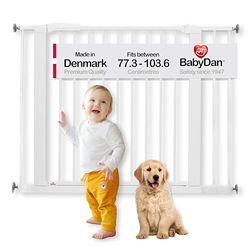 BabyDan Perfect Close Puerta de seguridad extra ancha - 96,5 cm - 103,6 cm