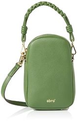 ABRO telefono-Bolso Poppy, Unisex Adultos, Green