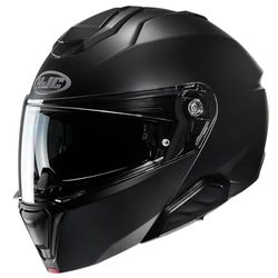 HJC, Casque Moto Modulable i91 UNI Semi Mat Noir, L