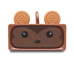 Altoparlante Bluetooth Adorable Scimmia - Piccola Cassa Portatile - Speaker Potente Cell o Pc - Wireless - Autonomia 6h - Carica Rapida - con Microfono per Tel - Design Moderno e Originale - MOB