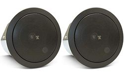 JBL Professional C24CT-BK 4-Inch Background/Foreground Ceiling Loudspeaker, Black, Sold as Pair