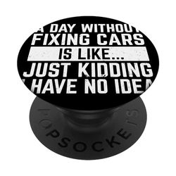 Automobile Mechanic Auto Mechanic Funny Mechanic PopSockets Swappable PopGrip