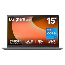LG gram 15Z80T - 15 inch FHD IPS Ultra-Lightweight Laptop, AMD Ryzen Al 7 350, AMD Radeon 860M GPU - 50 TOPS NPU, 16GB RAM, 512GB SSD, Copilot +PC, Windows 11 Home, Black (2025)