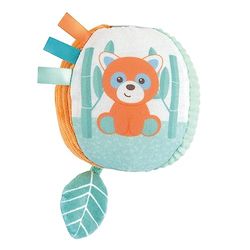 Chicco My Sweet Doudou Palla Panda&Camaleonte, Morbida Pallina in Diversi Tessuti, con Trillino, attività Manuali, Giochi Bambini, Primo Gioco per Bambini più Piccoli, 0 Mesi+
