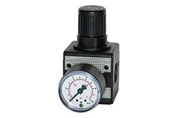 Precisiedrukregelaar »multifix«, incl. manometer, BG 3, G 1/2, PE max. 16 bar, Med.-omgev.temp. max. 60 °C, regelaar. 0,1-3 bar