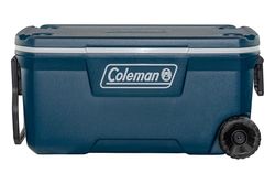 Coleman Xtreme Glacière avec Roues, contenance 90L, Isolation en Mousse PU de qualité, Garde Jusqu’à 5 Jours au Froid, glacière Mobile, Parfaite pour Le Camping, Les Festivals, la pêche