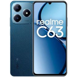 Realme C63 Smartphone 6,74 inch, 8 GB RAM, 256 GB, blauw