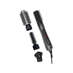 Concept Titan Care KF1325 Fer à boucler avec 4 embouts 600 W Protection contre la surchauffe Système Click-In 2 niveaux de réglage de la température + fonction Cool Shot, gris mat