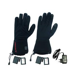 Alpenheat Verwarmde onderhandschoenen, zwart, L