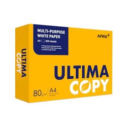 Pool Over 1 feuille de papier de photocopie Risme A4-500 feuilles 80 g pour photocopie, impression laser et jet d'encre