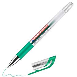 edding 2185 Roller à encre gel - vert - 1 stylo -,7 mm - stylo gel pour écrire, dessiner, pour mandalas, bullet journals - roller gel, stylo roller