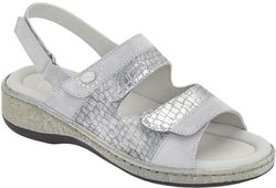 Scholl Marinella Sandalo, Donna, Grigio Chiaro, 39 EU