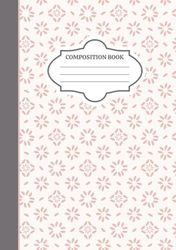 Composition Book: Vintage Vibes Notebook Vol. 45: Pink Gray Edition – 135 Lined Pages for Journaling, Note-Taking, and Everyday Writing | Perfect for ... Design | Ideal Gift for Writers & Students