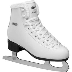 Roces Paradise Eco-Fur, Pattini da Ghiaccio per Il Tempo Libero Donna, Bianco, 41